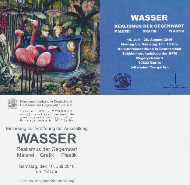 Ausstellung Wasser des Künstlersonderbundes